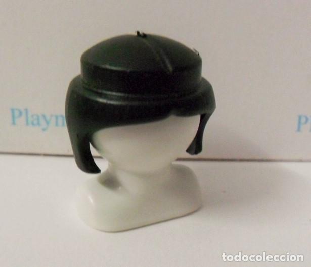 Playmobil: PLAYMOBIL C033 PELO PELUCA MUJER NEGRO (SOLO PELO)