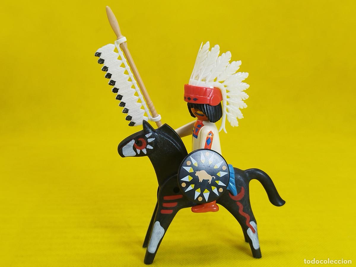 Playmobil: Playmobil Jefe indio a caballo, Jer&oacute;nimo - Foto 2