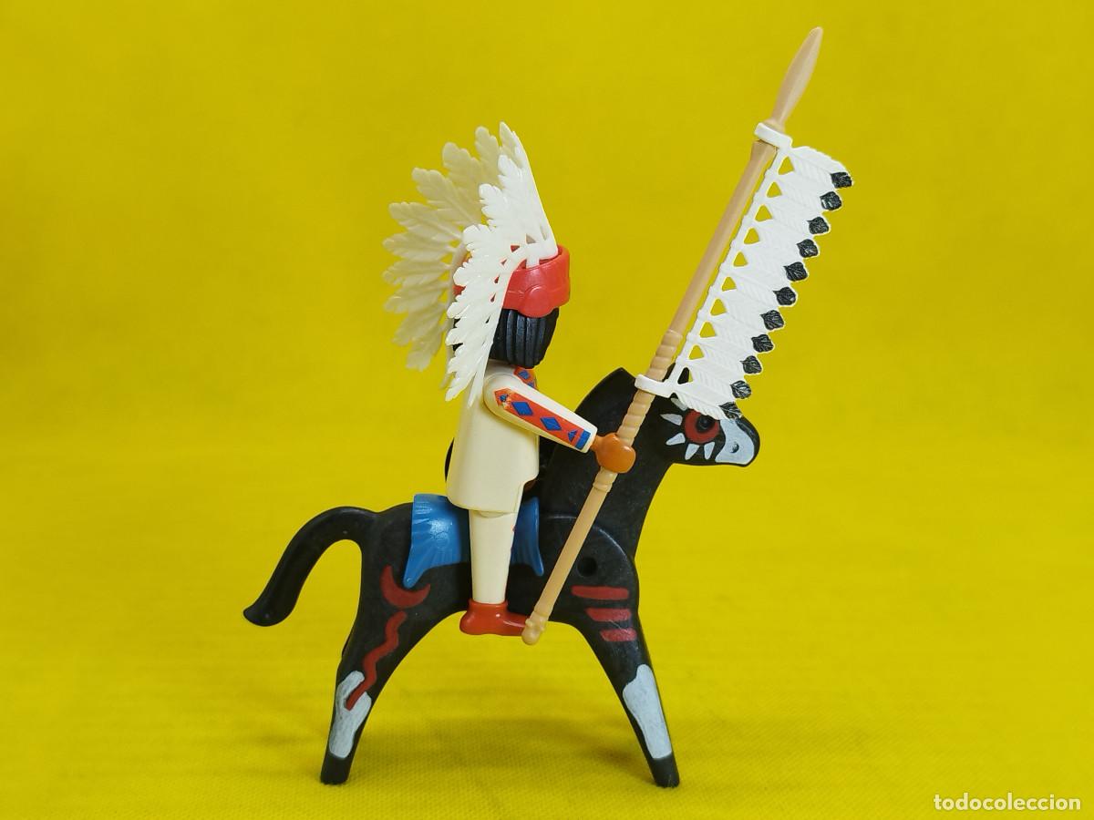 Playmobil: Playmobil Jefe indio a caballo, Jer&oacute;nimo - Foto 4