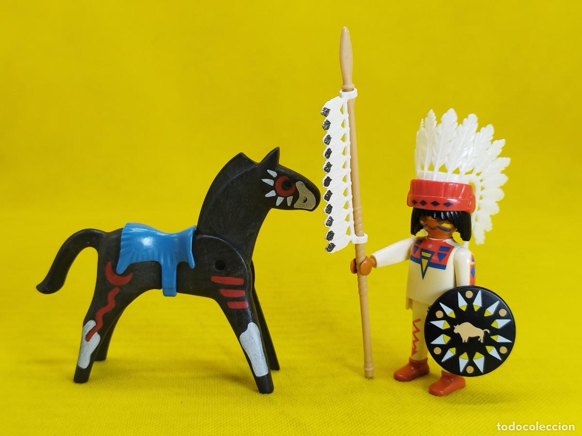 Playmobil: Playmobil Jefe indio a caballo, Jer&oacute;nimo - Foto 6