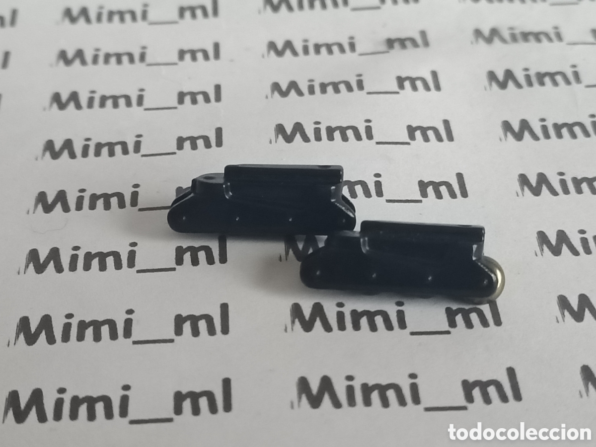 Playmobil: Playmobil patines negros adulto con una sola rueda patinador