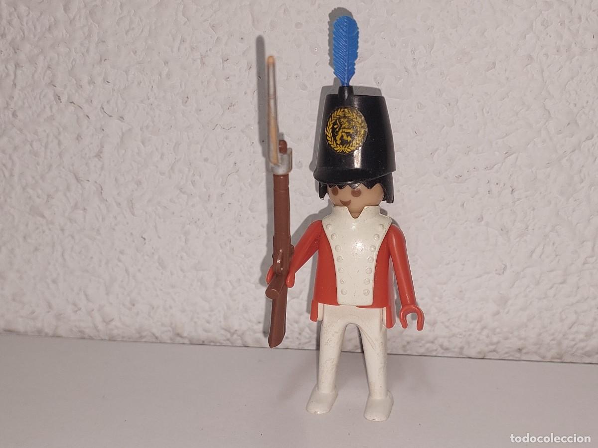 Playmobil: FAMOBIL - PLAYMOBIL : ANTIGUA FIGURA CASACA ROJA SOLDADO INGLES REF. 3281 A&Ntilde;OS 70