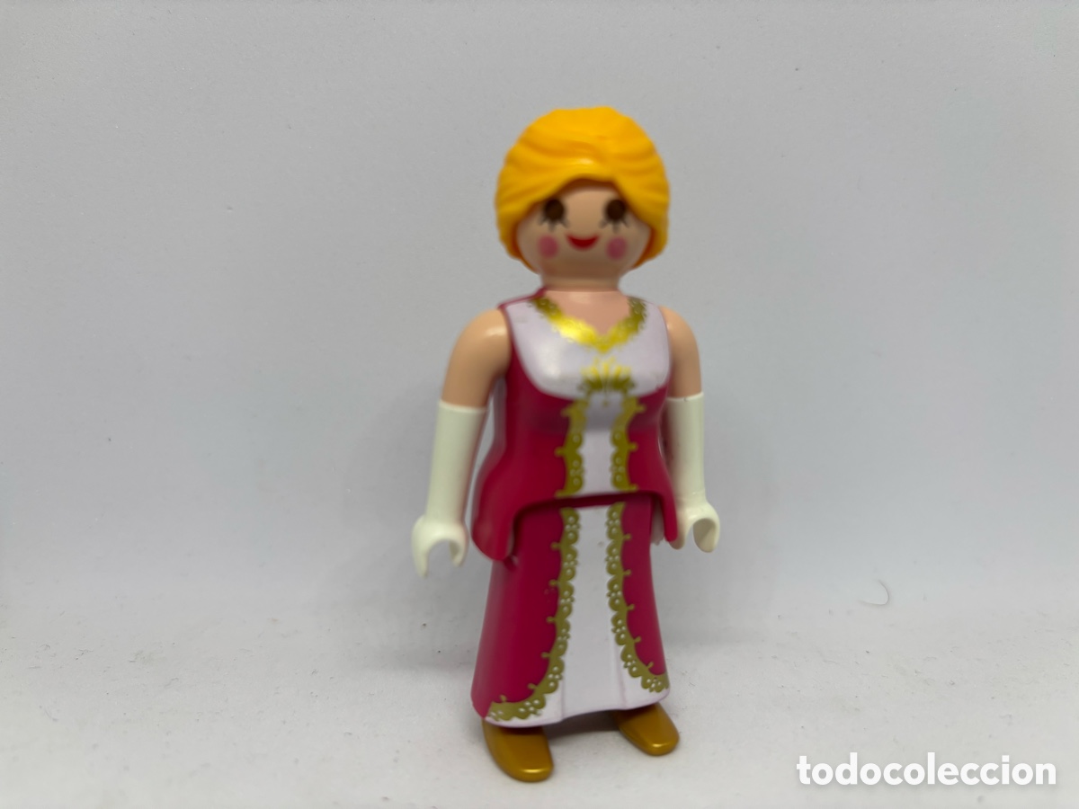 Playmobil: Playmobil princesa rosa zapatos dorados