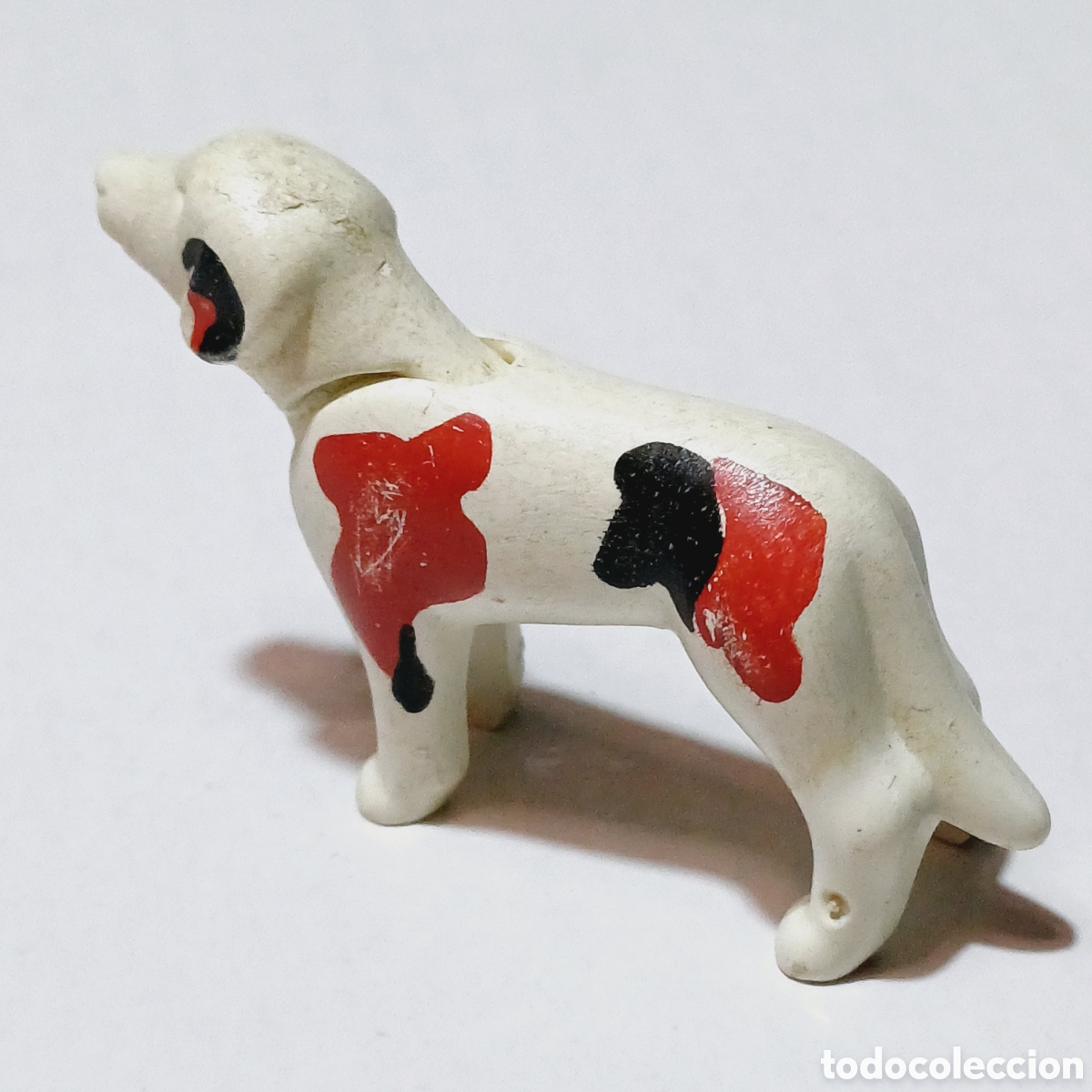 Playmobil: Pieza playmobil famobil primera epoca perro con manchas caza medieval