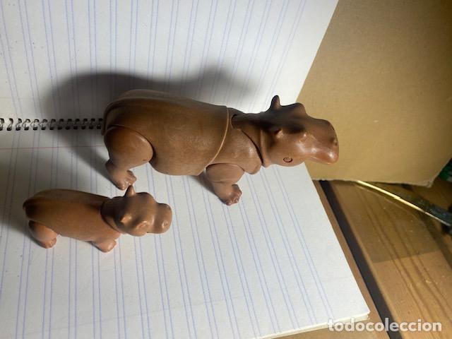 Playmobil: Playmobil. Hipopotamo con cria. - Foto 3