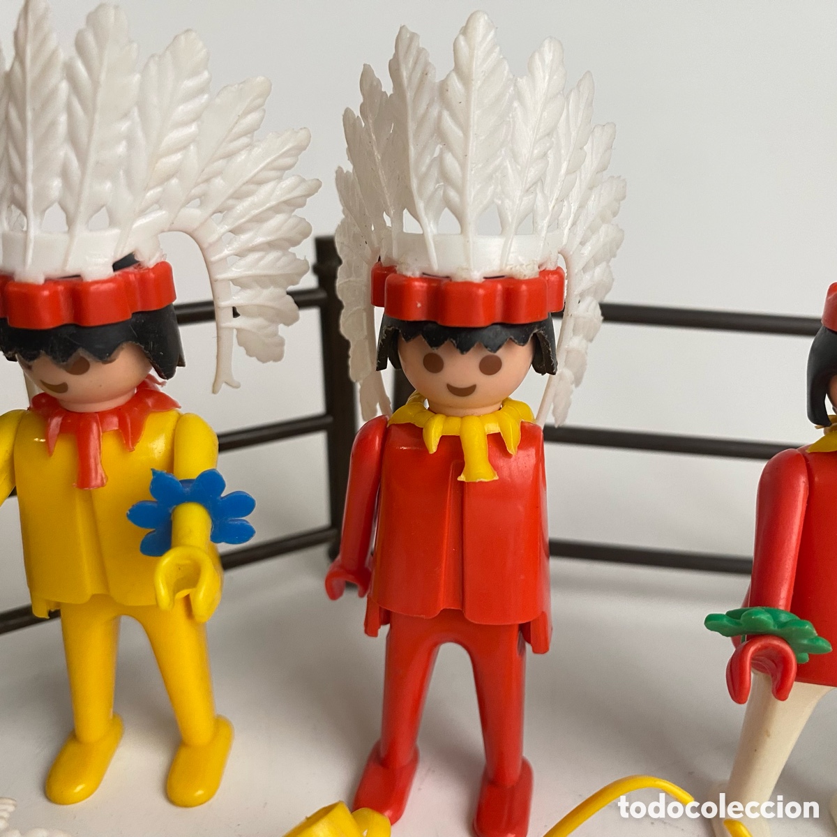 Playmobil: Lote indios Famobil System oeste 3406 - Foto 4