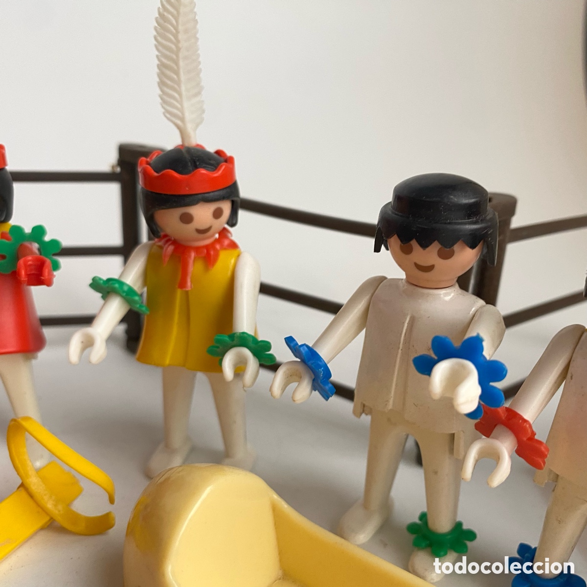 Playmobil: Lote indios Famobil System oeste 3406 - Foto 6