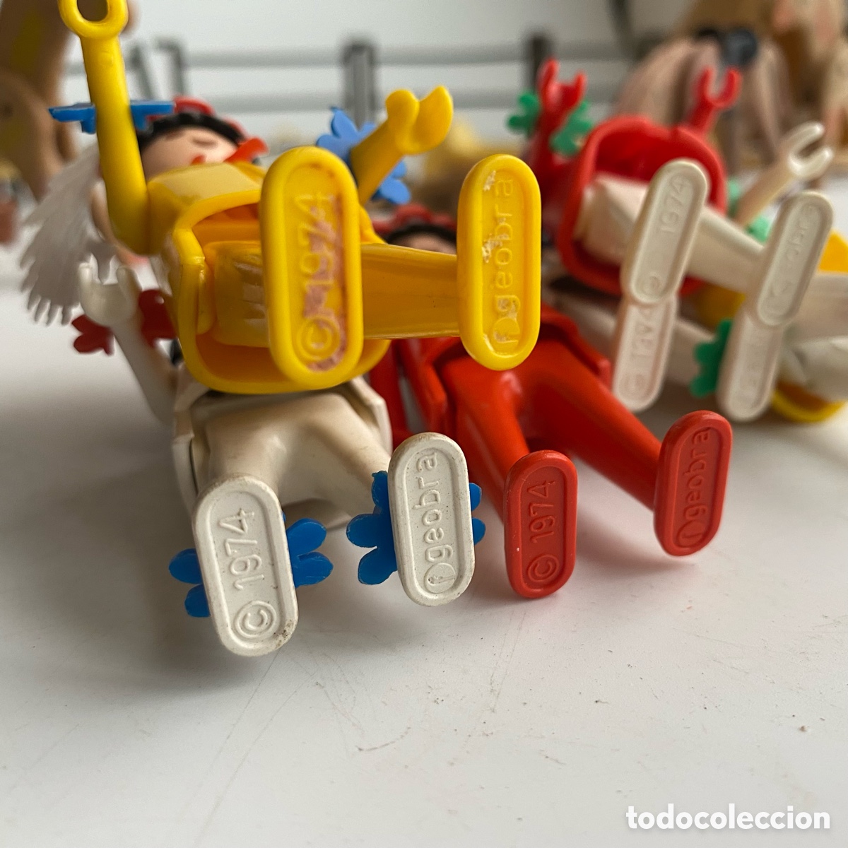 Playmobil: Lote indios Famobil System oeste 3406 - Foto 8