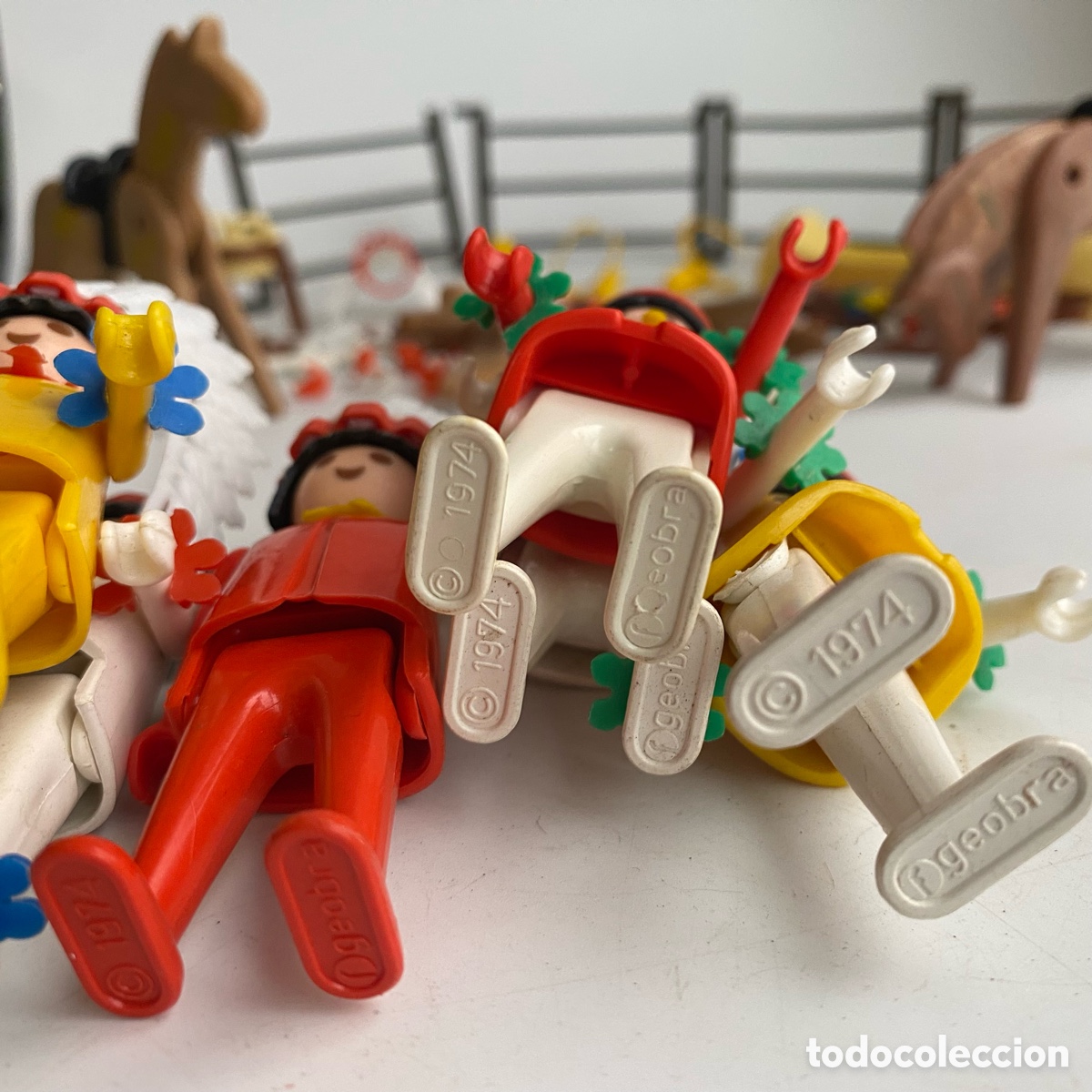 Playmobil: Lote indios Famobil System oeste 3406 - Foto 9