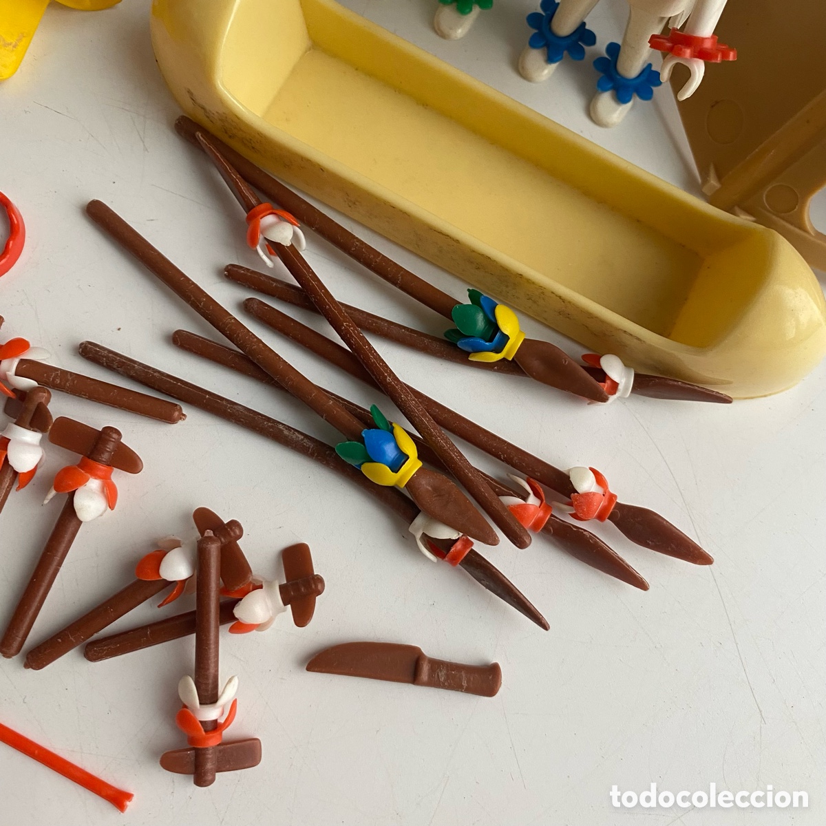 Playmobil: Lote indios Famobil System oeste 3406 - Foto 17