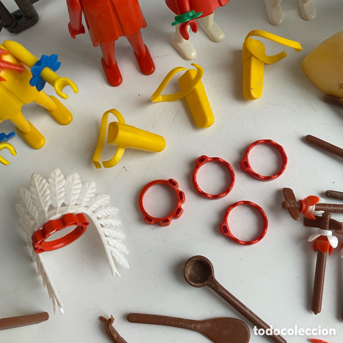Playmobil: Lote indios Famobil System oeste 3406 - Foto 18