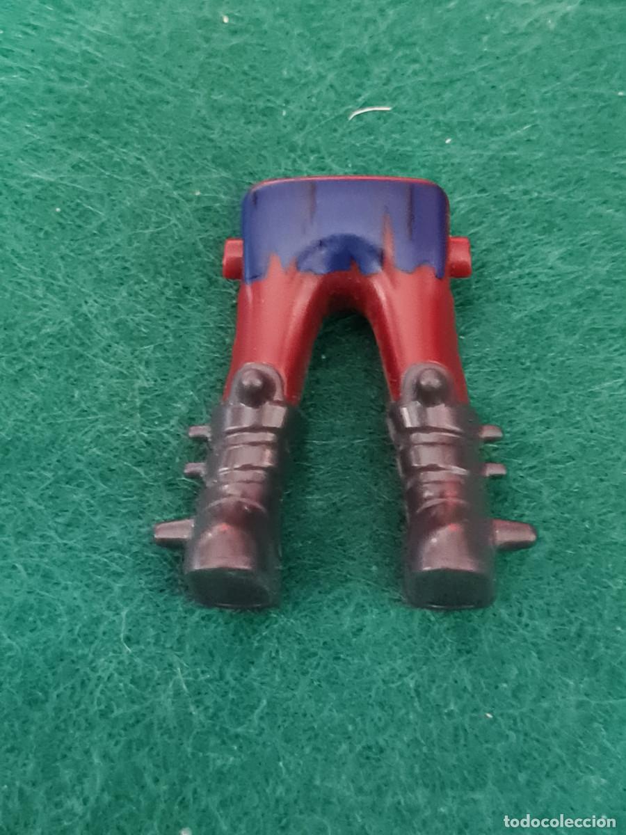 Playmobil: playmobil piernas medievales granate botas gris oscuro con pinchos vikingos drag&oacute;n b&aacute;rbaros romanos