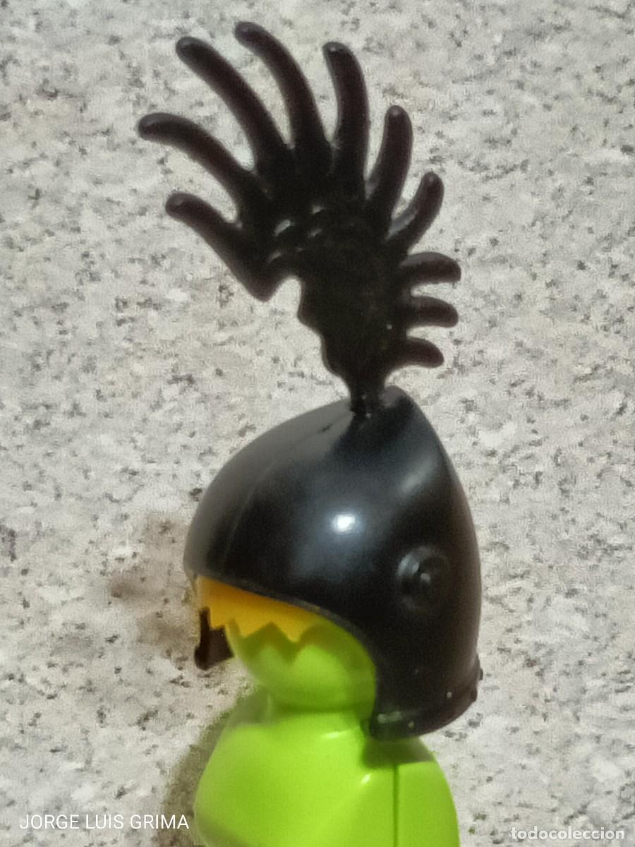 Playmobil: PLAYMOBIL CASCO CABALLERO NEGRO