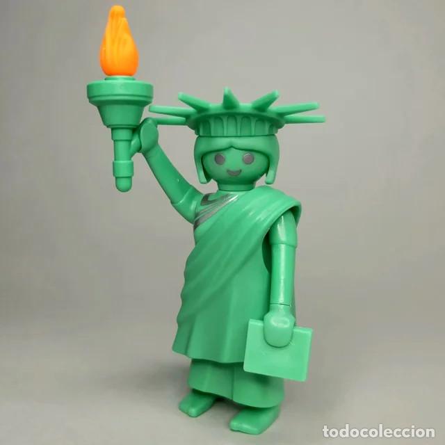 Playmobil: Playmobil 5244 Estatua de la Libertad verde Figuras serie 3