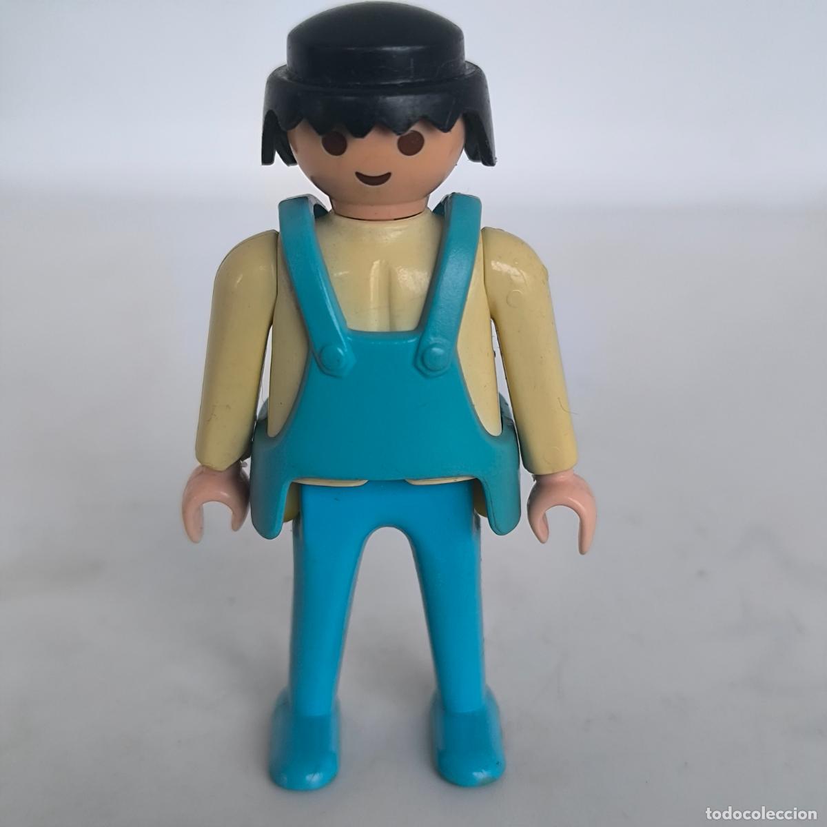 Playmobil: Playmobil 1974 click primera epoca mec&aacute;nico trenes oeste famobil