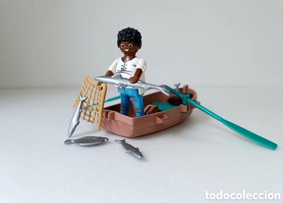 Playmobil: Pescador Barca de pesca Bel&eacute;n Playmobil