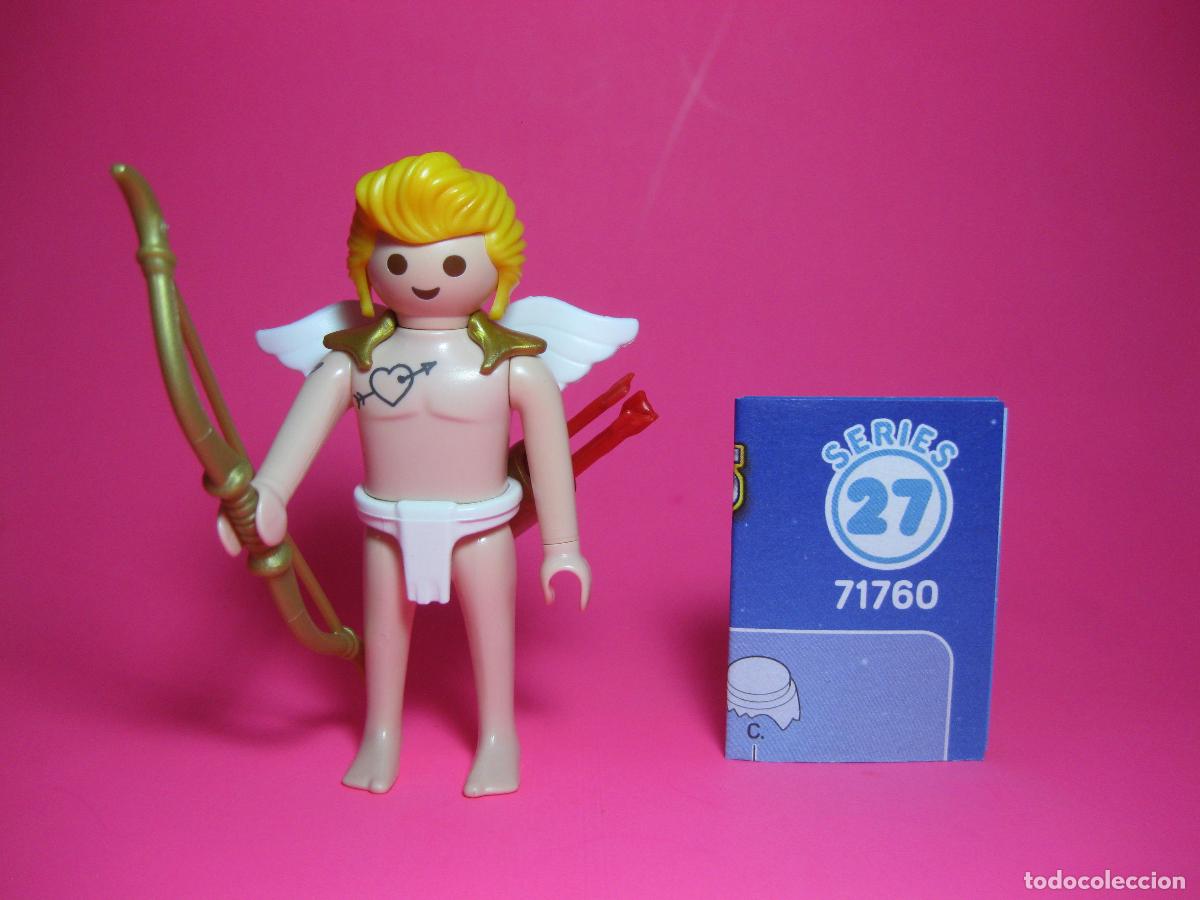 Playmobil: playmobil serie 27 AZUL sobre sorpresa - CUPIDO ARCO Y FLECHAS &Aacute;NGEL DEL AMOR