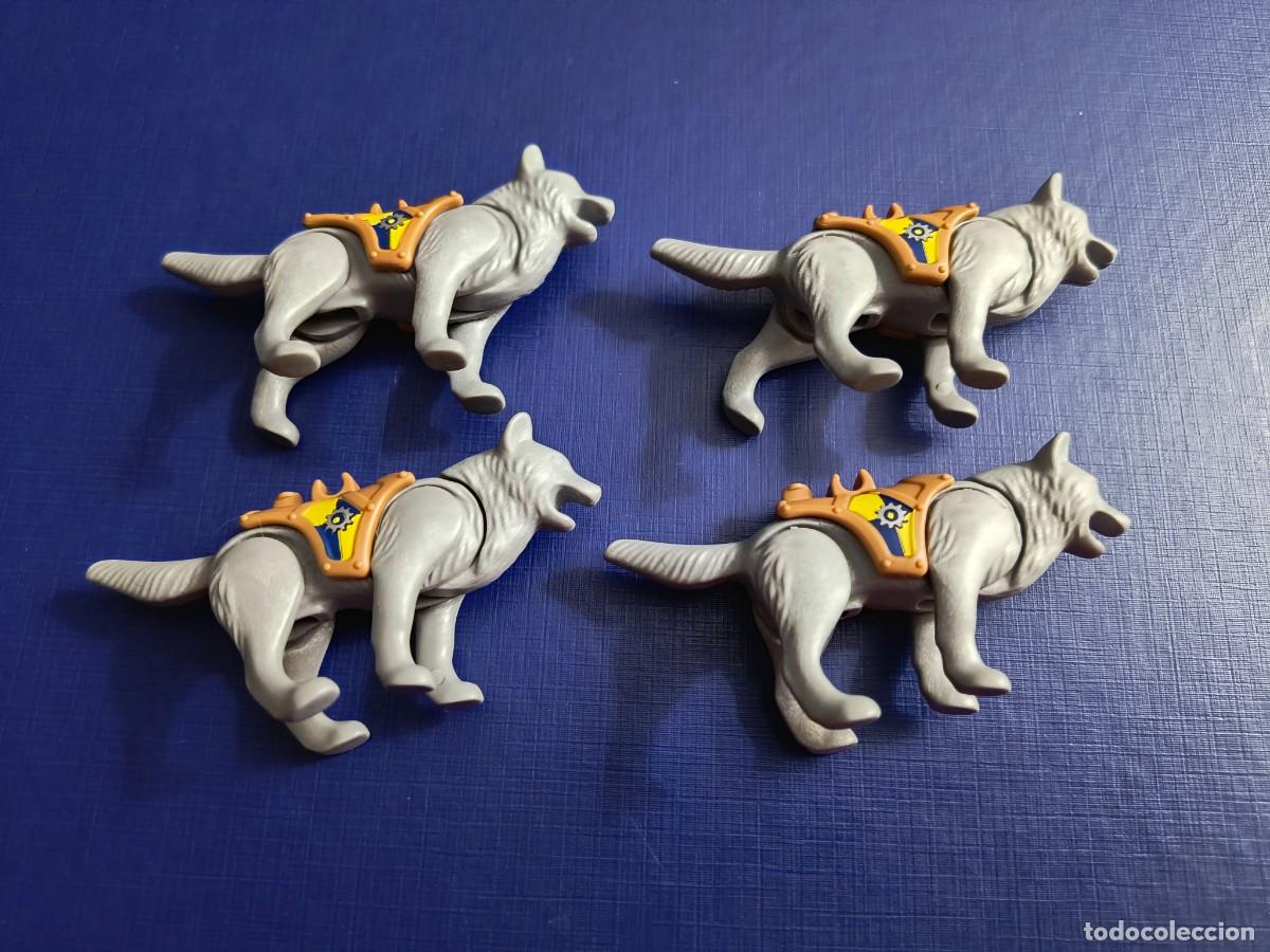 Playmobil: PLAYMOBIL - LOTE DE 4 LOBOS - Foto 1