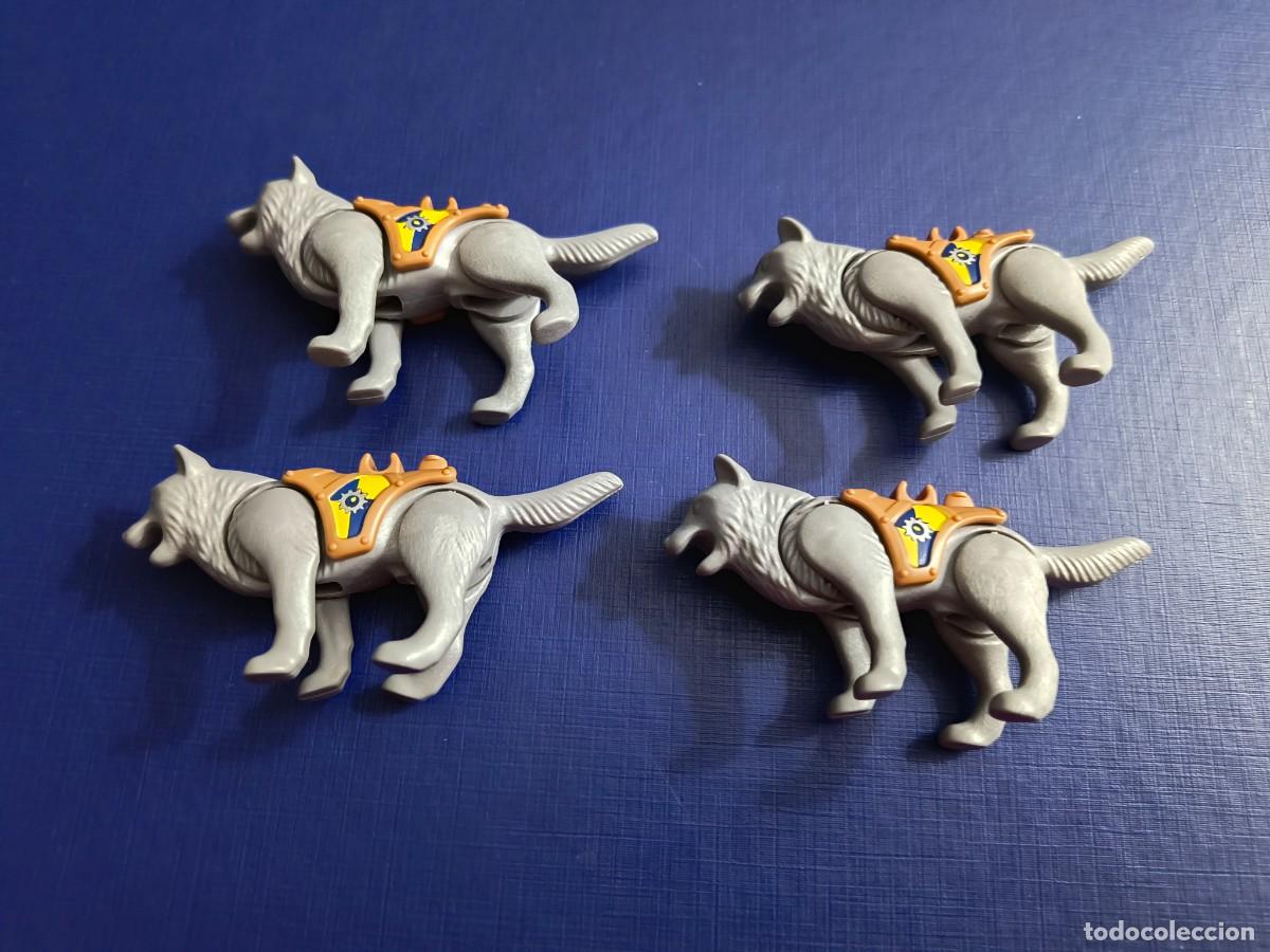 Playmobil: PLAYMOBIL - LOTE DE 4 LOBOS - Foto 2