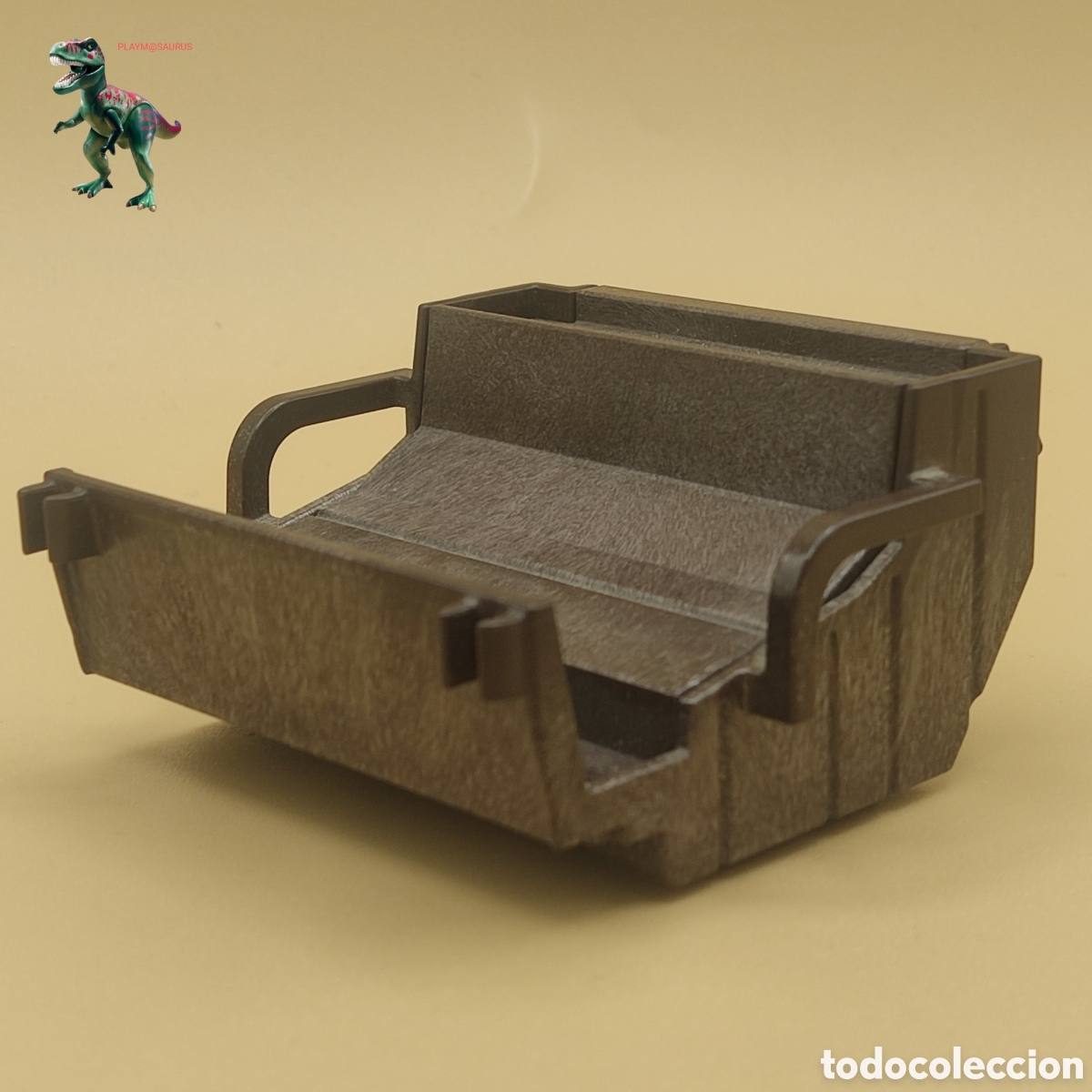 Playmobil: Playmobil 5249 pieza repuesto carro nordista yankee US cabina con asiento SIN ROTURAS carreta