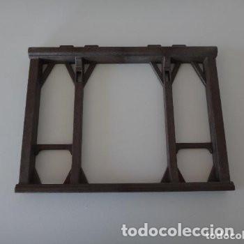 Playmobil: PLAYMOBIL BASTIDOR MARCO MADERA CASA MEDIEVAL HERRERIA