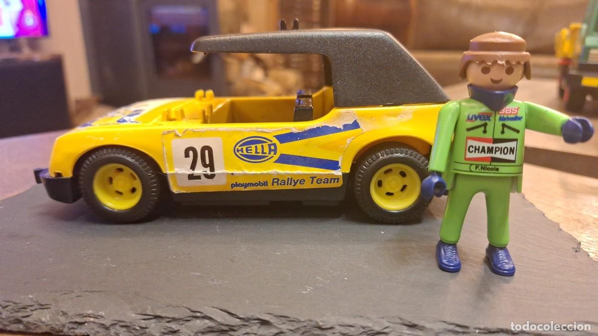 Playmobil: Famobil Playmobil Coche y Piloto Rallie F. Nicola 1976