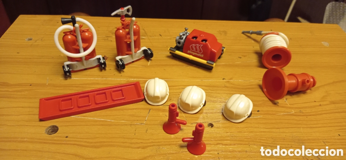 Playmobil: Accesorios bomberos (LOTE113) - Foto 4