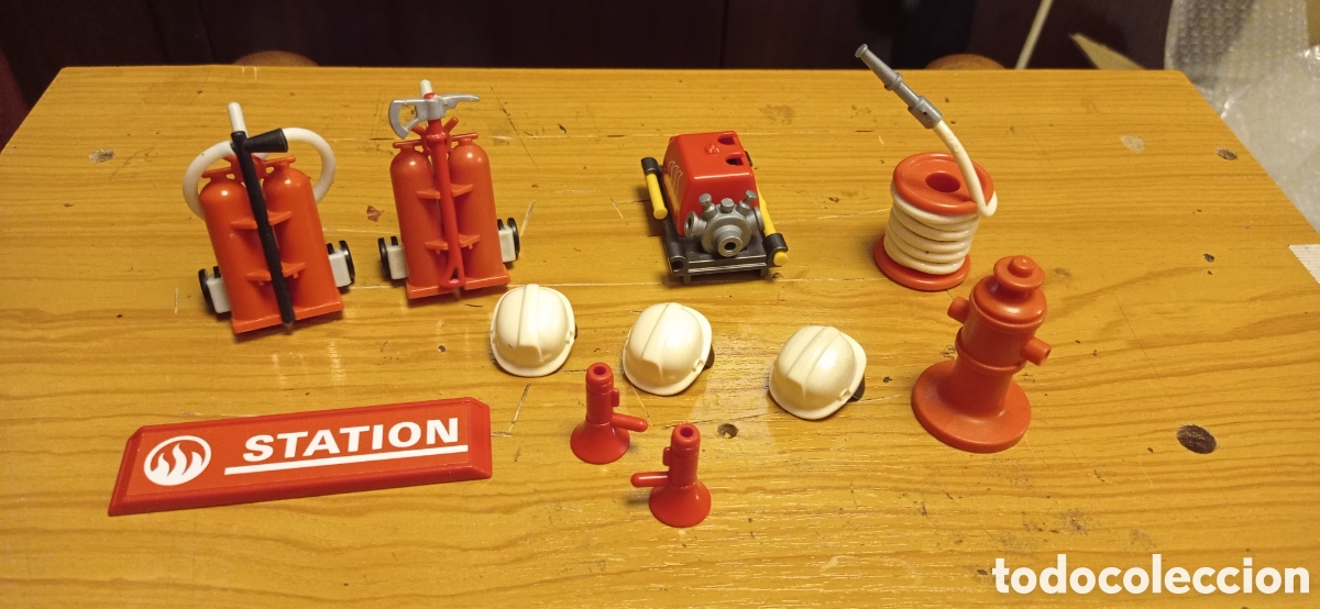 Playmobil: Accesorios bomberos (LOTE113) - Foto 1