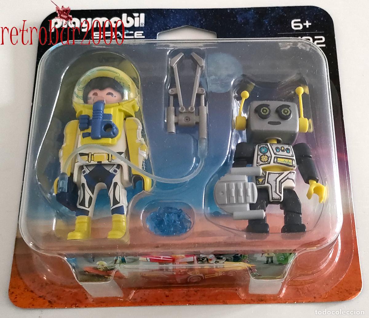 Playmobil: Playmobil 9492 Duo Pack Astronauta y robot - Foto 1