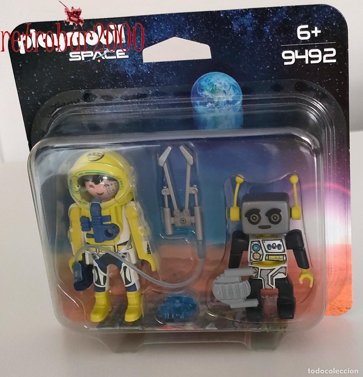Playmobil: Playmobil 9492 Duo Pack Astronauta y robot - Foto 4