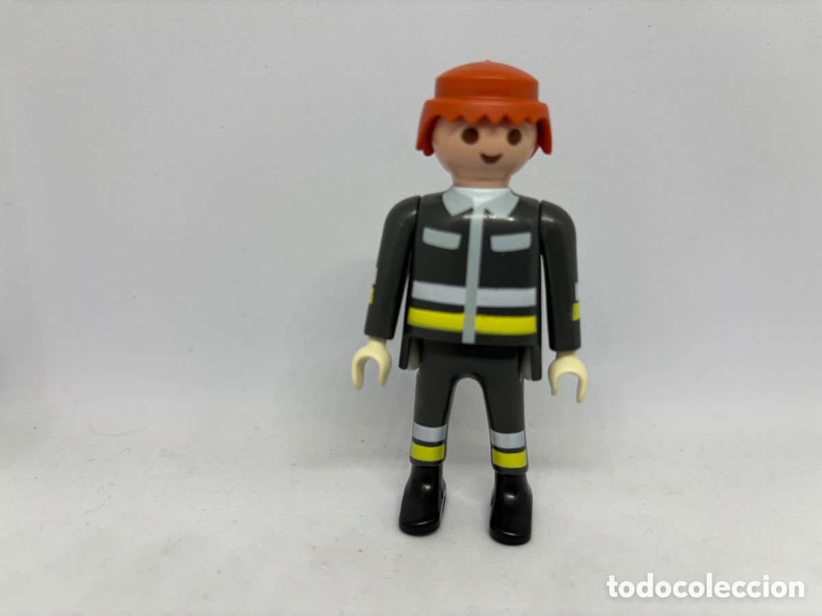 Playmobil trabajador pelirojo