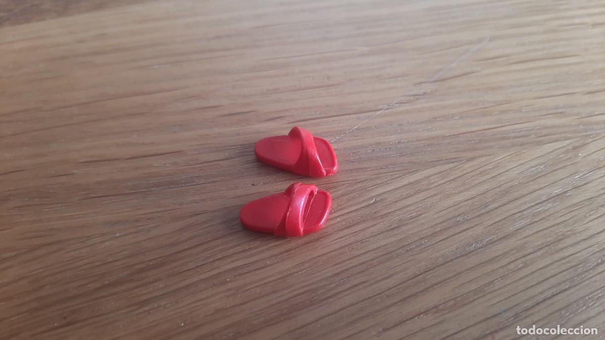 Playmobil: Playmobil -- Par de chanclas ni&ntilde;o -- Rojas