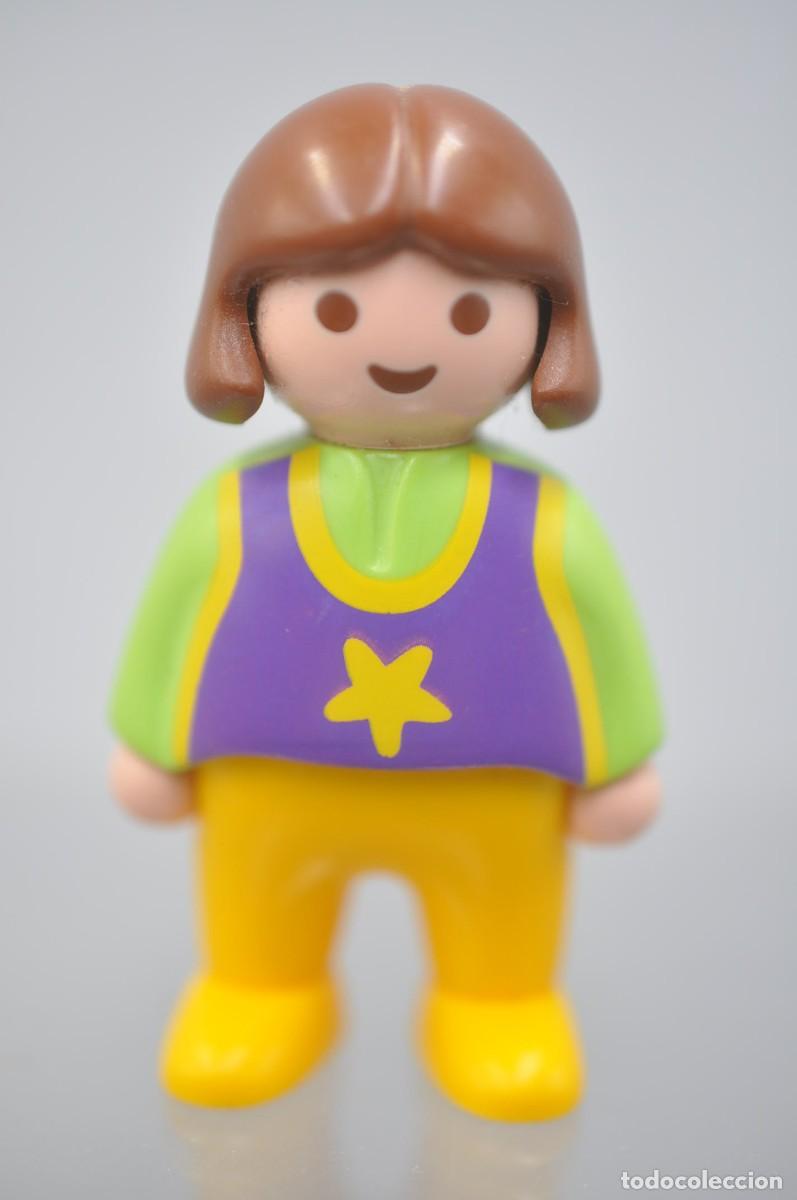 Playmobil: FIG040 Playmobil, figura mujer, 123 ni&ntilde;a