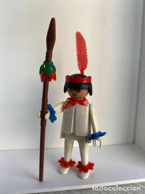 Playmobil: Playmobil. Antiguo Indio con lanza - Foto 3