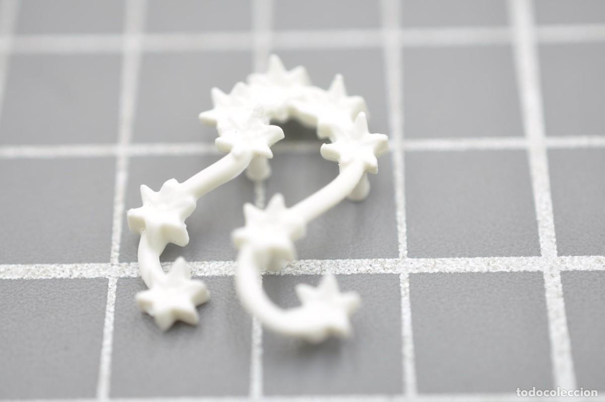 Playmobil: CJ0224 Playmobil, adorno pelo blanco estrellas