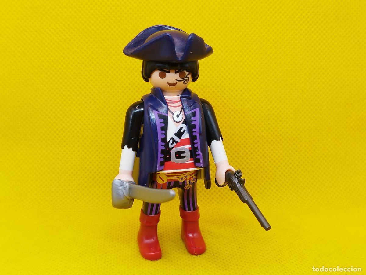 Playmobil: Playmobil Pirata con la cara tatuada