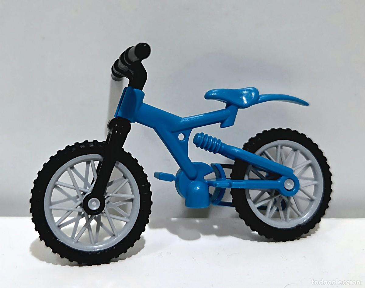 Playmobil: PLAYMOBIL BICICLETA AZUL REF. 9129, 9204