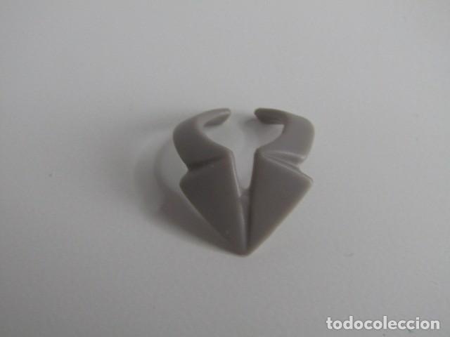 Playmobil: DIFICIL CUELLO DE PICO GRIS OSCURO CL&Aacute;SICO ESPECIAL 1&ordf; &Eacute;POCA PLAYMOBIL