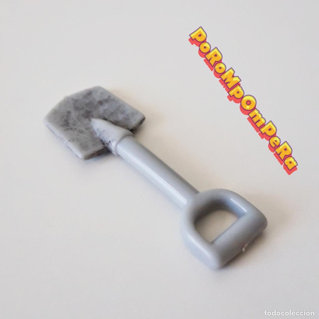Playmobil: PLAYMOBIL PALA GRIS 3016 3029 3042 3053 3055 3286 3740 3794 3799 3858 3940 HERRAMIENTA PIRATA D3