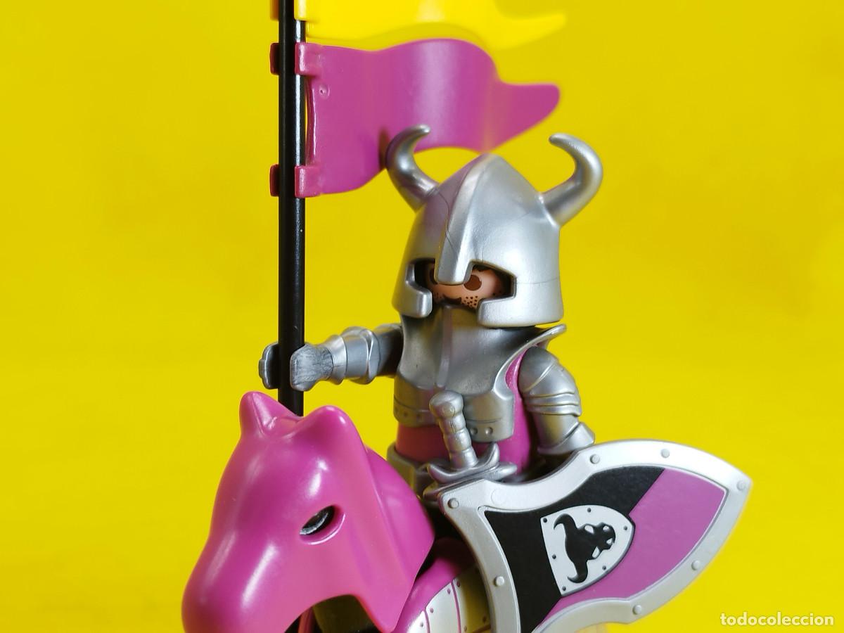 Playmobil: Playmobil Caballero b&aacute;rbaro a caballo REF 4436