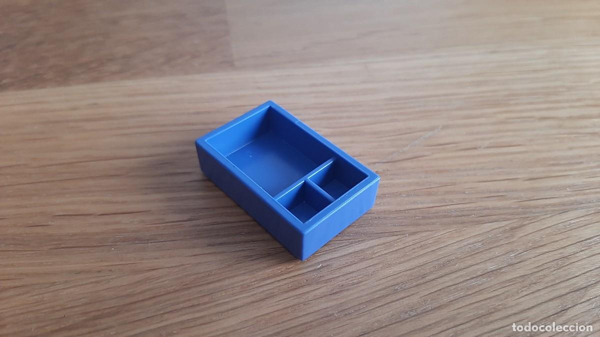 Playmobil: Playmobil -- Caja o caj&oacute;n -- 3 compartimentos -- Azul
