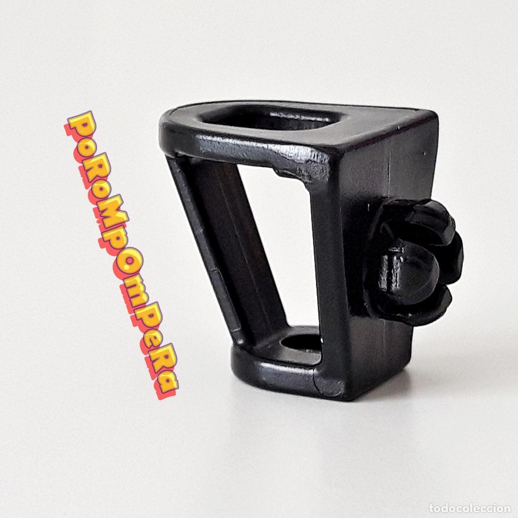 Playmobil: PLAYMOBIL SOPORTE ANTORCHA NEGRO ENGANCHE SYSTEM X CASTILLO MEDIEVAL VIKING PIRAT B&Aacute;RBARO R5