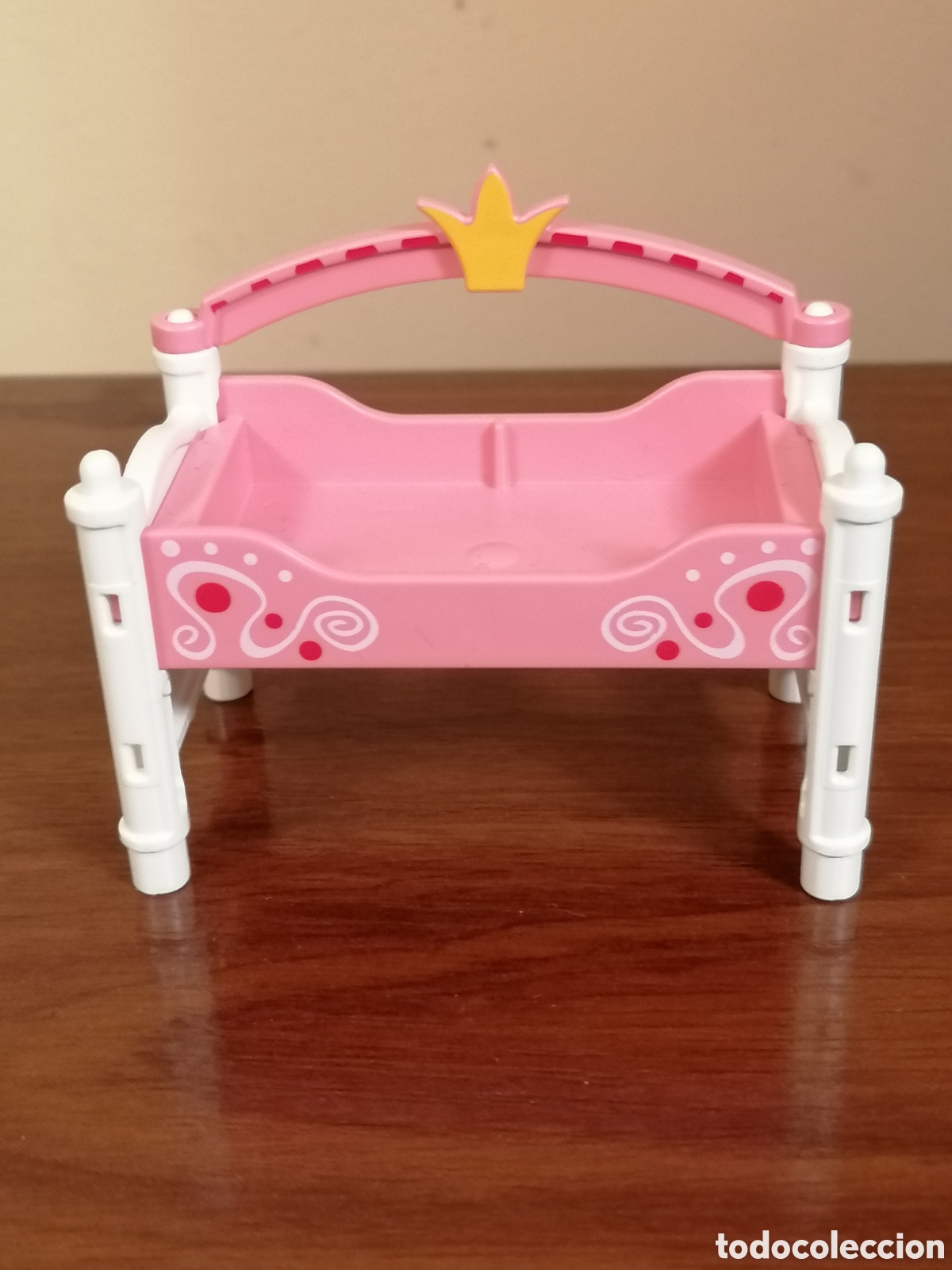 Playmobil: Playmobil Cama Cuna Con Corona Casa Mu&ntilde;ecas 2010