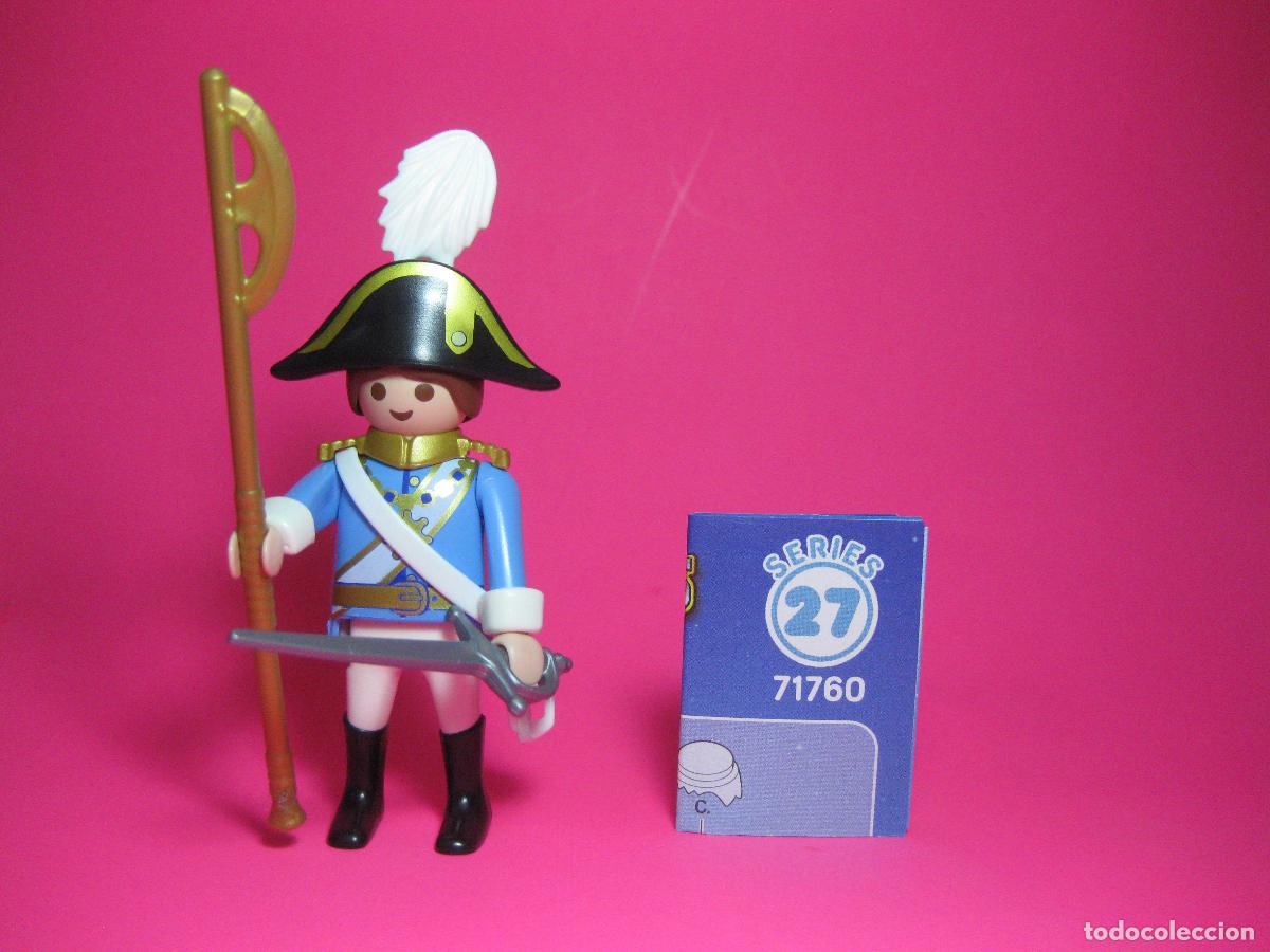 Playmobil: playmobil serie 27 AZUL sobre sorpresa - SOLDADO NAPOLE&Oacute;NICO NAPOLEON