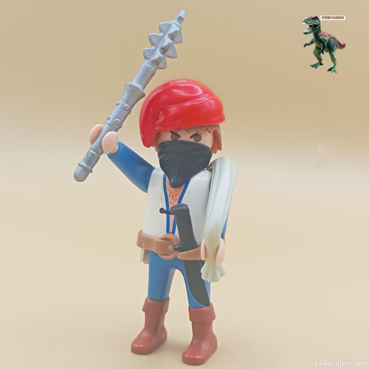 Playmobil: Playmobil figura hombre medieval bandido ladron asaltante criminal forajido