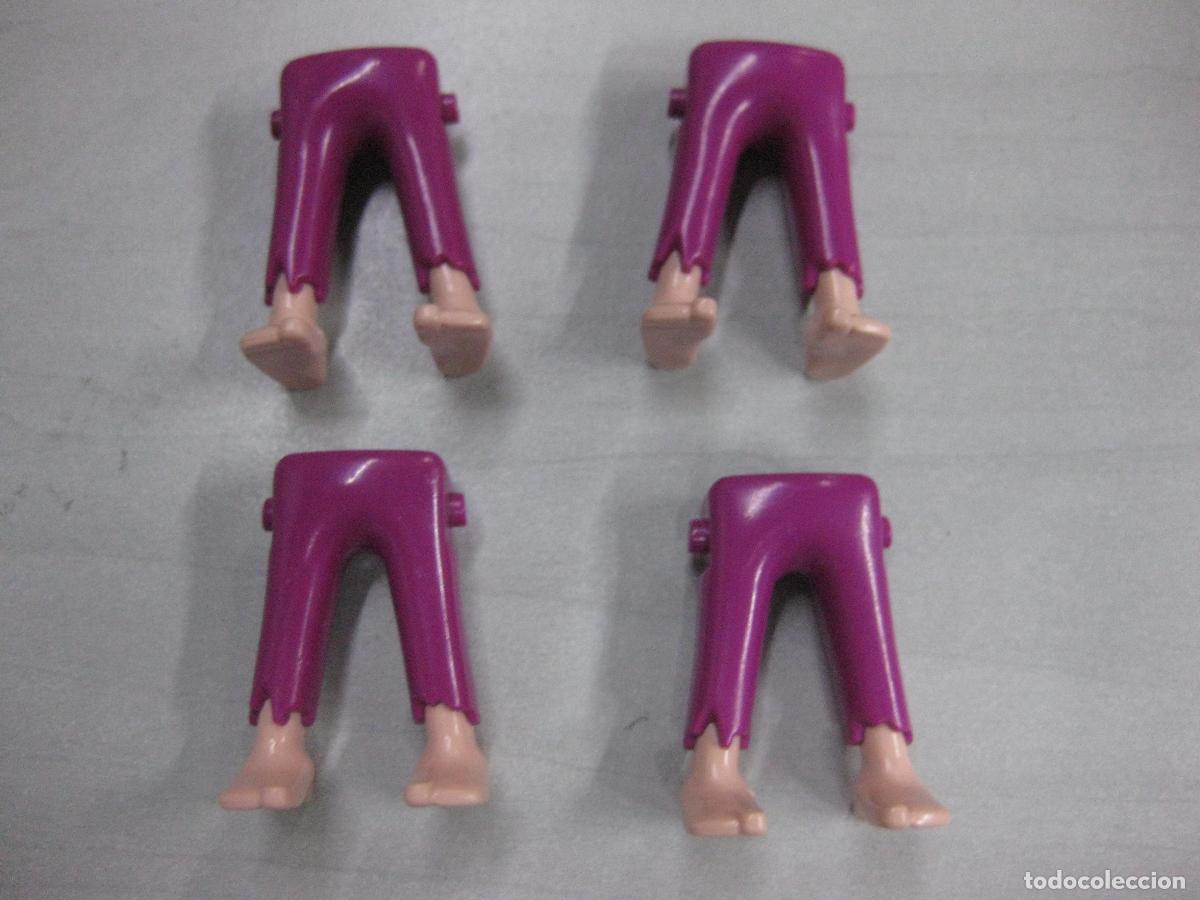 Playmobil: playmobil lote 4 piernas pies descalzo recambio liquidacion