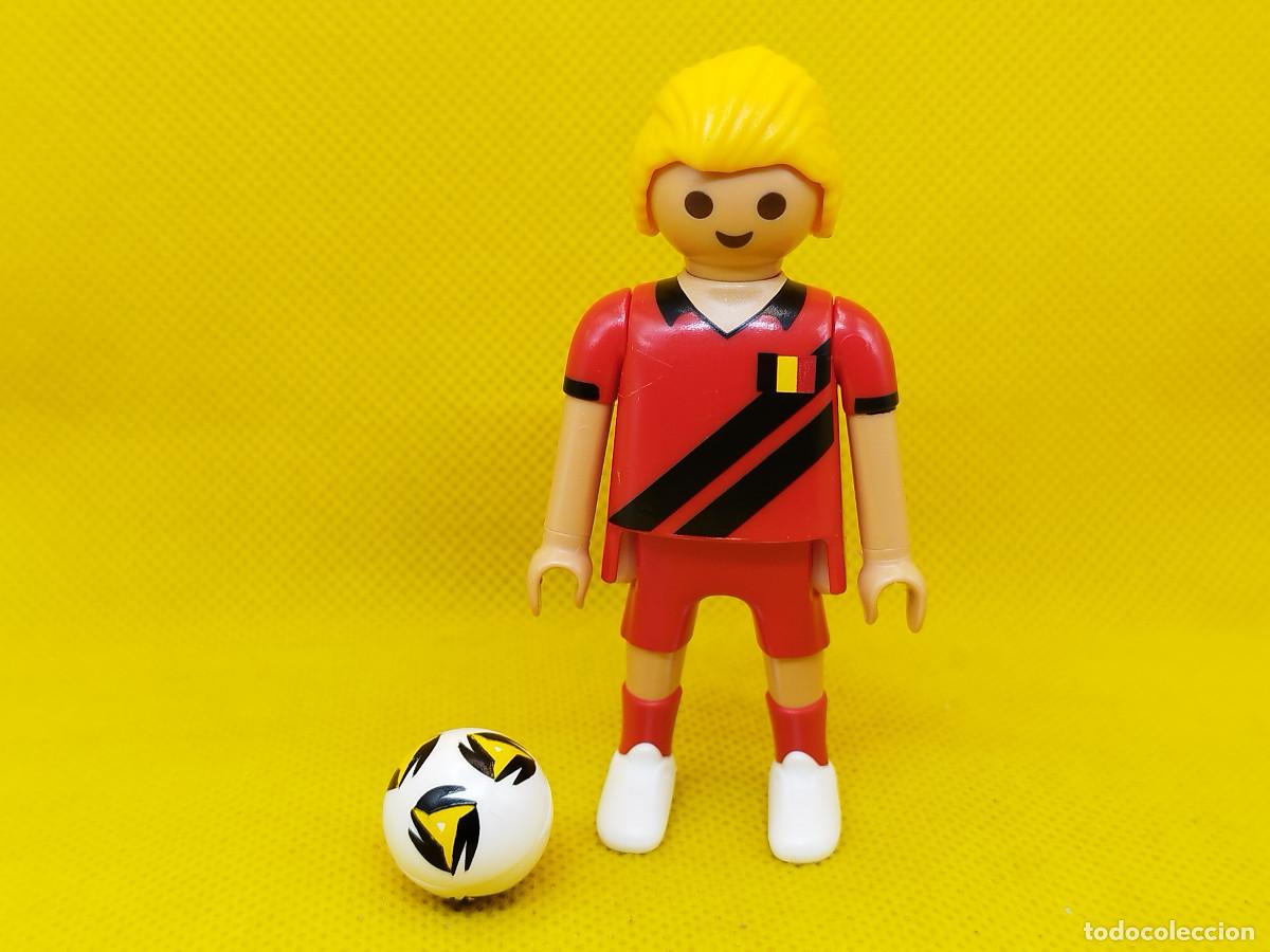 Playmobil: Playmobil Futbolista con equipaci&oacute;n roja