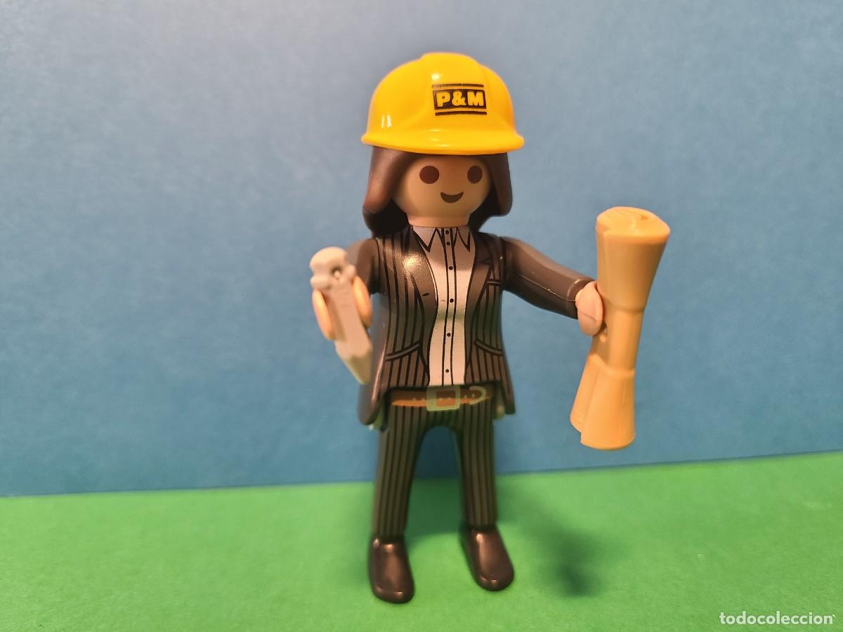 Playmobil: PLAYMOBIL SERIE 27 ROSA. SOBRES SORPRESA. REF 71761. ARQUITECTA FIGURA 10