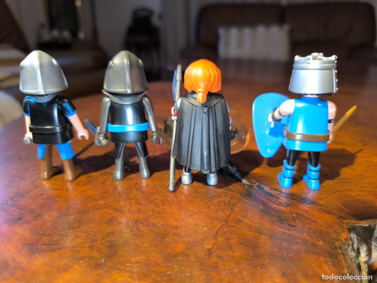 Playmobil: 4 FIGURAS PLAYMOBIL MEDIEVAL - Foto 2