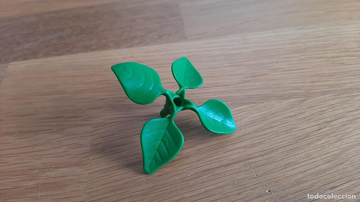Playmobil: Playmobil -- Planta Vegetaci&oacute;n -- Jard&iacute;n -- 4 P&eacute;talos tallos -- Verde oscuro